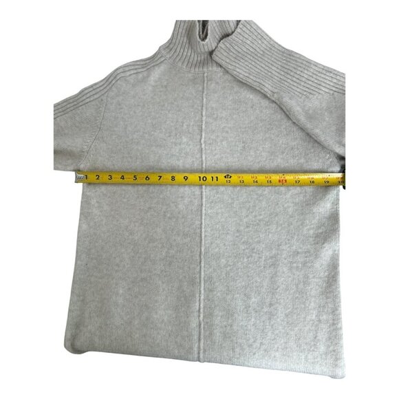 H&M Knit Wool-Blend Dress Women's Size Small Light Gray - Picture 5 of 6